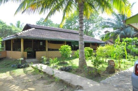 Pohled na restauraci u NP Uda Walawe